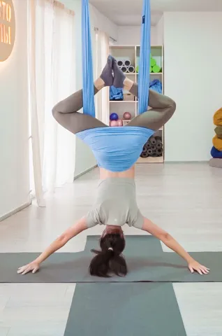 Fly fitness в Бутуми в студии «Место Силы». Силовая тренировка в гамаках для всего тела